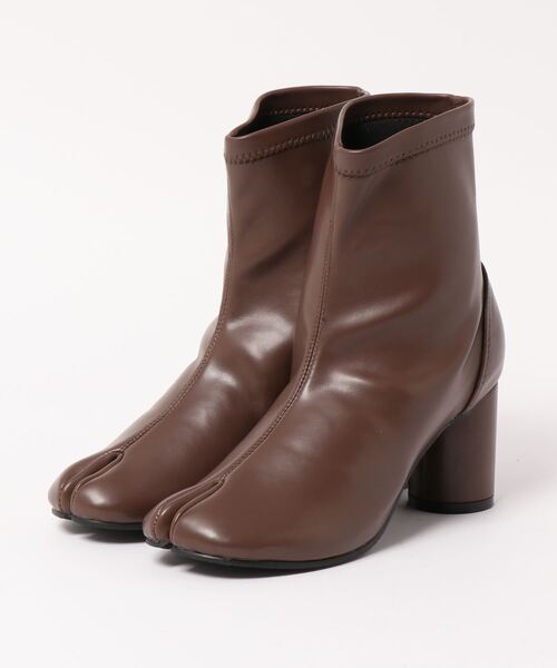 KOBE LETTUCE（コウベレタス）の「足袋ストレッチブーツ（ブーツ・レディース・ベージュ/キャメル/モカ/ブラック・L/LL/M/S）」の15枚目の写真