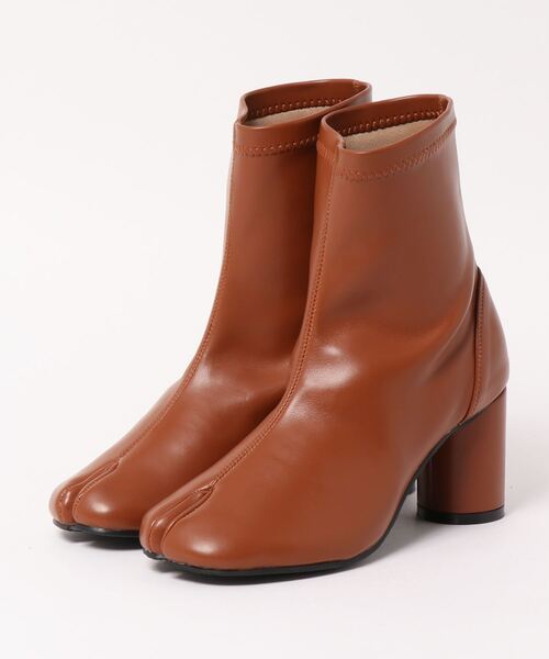 KOBE LETTUCE（コウベレタス）の「足袋ストレッチブーツ（ブーツ・レディース・ベージュ/キャメル/モカ/ブラック・L/LL/M/S）」の14枚目の写真