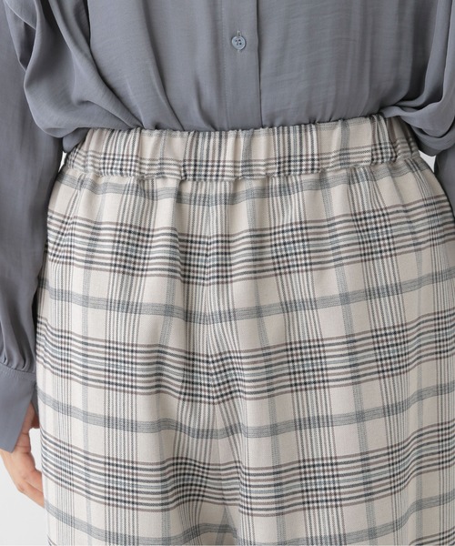 LEPSIM（レプシィム）の「ムジチェックキュロットパンツ　895621（その他パンツ・レディース・ブラック/グレー系その他/ブラウン系その他・FREE/TALL）」の13枚目の写真