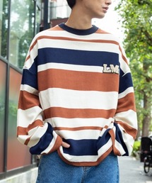 LA MER MA MAISON／ロゴランダムボーダーロンT 2920917