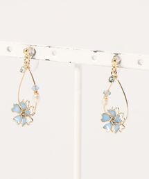 カヤ（カヤ）の「【カヤ】咲き桜イヤリング（イヤリング）」