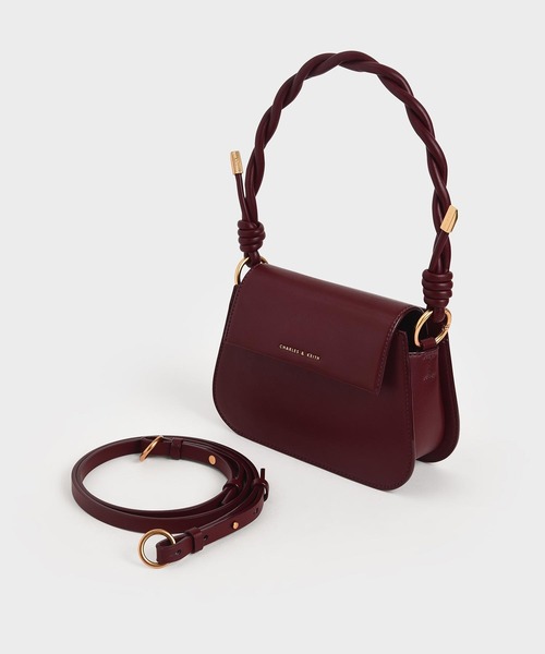 CHARLES & KEITH（チャールズ & キース）の「ツイスト トップハンドル