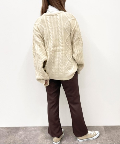 apres jour mignon(アプレジュールミニョン)の「リブタートルインナー【ZOZOTOWN限定アイテム】(Tシャツ/カットソー・レディース・オフホワイト/ブラック/ダークブラウン・フリー/X-LARGE)」の11枚目の写真