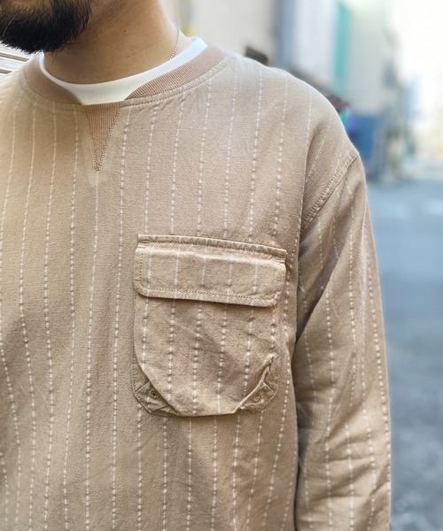 grn(ジーアールエヌ)の「◇RAYONMIXLOOSEPULLOVERSHIRT コットン×リネン×レーヨンビックシルエットプルオーバーシャツ(シャツ/ブラウス・メンズ・ベージュ/ホワイト/ブルー/グリーン/ブラック・L/M)」の18枚目の写真