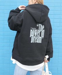 CORNERS | バックロゴプリントオーバーサイズパーカー(パーカー)