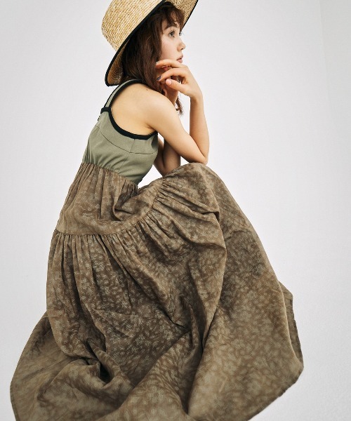 Redyazel レディアゼル の オリジナル顔料プリントデザインワンピース ワンピース Wear Redyazel レディアゼル の オリジナル顔料プリントデザインワンピース ワンピース Wear