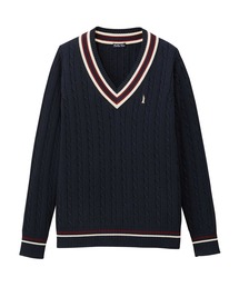 EASTBOY（イーストボーイ）の「セーター 〈ライン入り〉制服 高校生 中学生 スクール JK（ニット/セーター・キッズ）」