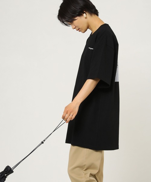 FRANKLIN & MARSHALL（フランクリンマーシャル）の「FRANKLIN ＆ MARSHALL/フランクリンマーシャル 別注フォトプリントTシャツ（Tシャツ/カットソー・レディース・ブラック/ホワイト・マルチサイズ）」の11枚目の写真