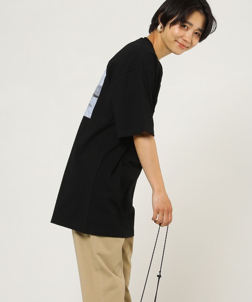 FRANKLIN & MARSHALL（フランクリンマーシャル）の「FRANKLIN ＆ MARSHALL/フランクリンマーシャル 別注フォトプリントTシャツ（Tシャツ/カットソー・レディース・ブラック/ホワイト・マルチサイズ）」の14枚目の写真