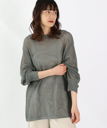 LOWRYS FARM | メッシュプルオーバー　937223(ニット/セーター)