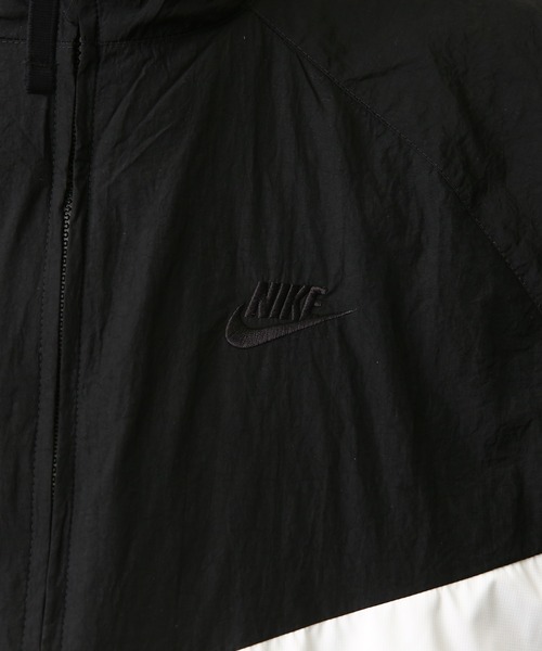 NIKE(ナイキ)の「ナイキ HBR STMT ウーブン ジャケット(ナイロンジャケット・メンズ・ブラック/ブラック系その他/ホワイト・M/L)」の21枚目の写真