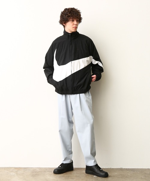 NIKE(ナイキ)の「ナイキ HBR STMT ウーブン ジャケット(ナイロンジャケット・メンズ・ブラック/ブラック系その他/ホワイト・M/L)」の10枚目の写真