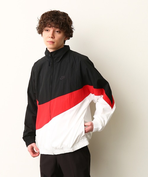 NIKE(ナイキ)の「ナイキ HBR STMT ウーブン ジャケット(ナイロンジャケット・メンズ・ブラック/ブラック系その他/ホワイト・M/L)」の11枚目の写真