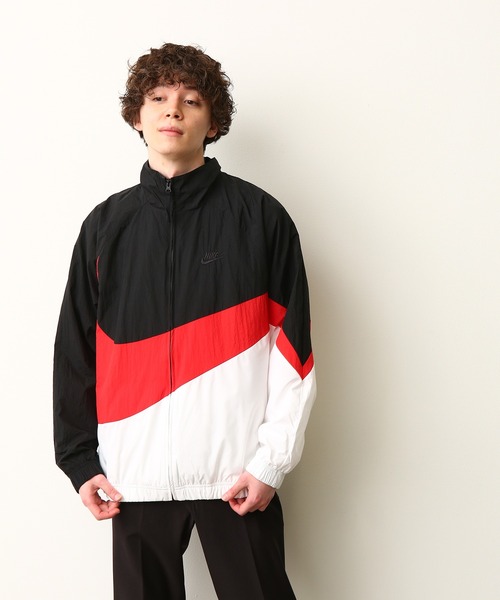 NIKE(ナイキ)の「ナイキ HBR STMT ウーブン ジャケット(ナイロンジャケット・メンズ・ブラック/ブラック系その他/ホワイト・M/L)」の12枚目の写真