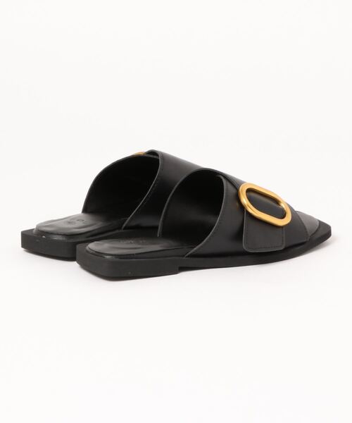 Bab（バブ）の「【WEB限定】オーバルバックルサンダル（サンダル・レディース・ブラック/ブラウン/ホワイト・SMALL/MEDIUM/LARGE）」の11枚目の写真