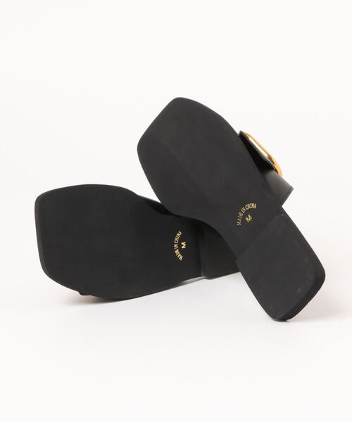 Bab（バブ）の「【WEB限定】オーバルバックルサンダル（サンダル・レディース・ブラック/ブラウン/ホワイト・SMALL/MEDIUM/LARGE）」の12枚目の写真