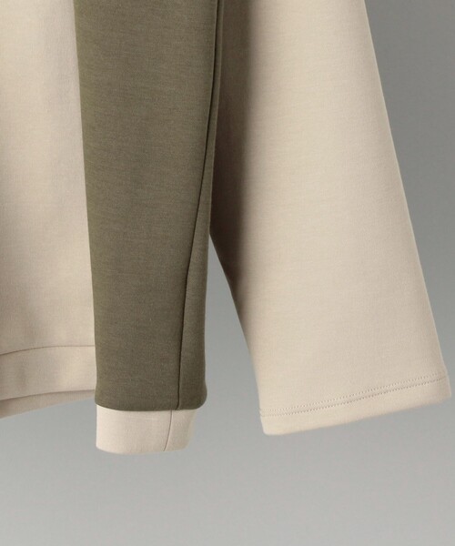 SHIPS（シップス）の「SHIPS: パネル アシンメトリー ポンチ ロングスリーブ カットソー (ロンT) 21SS（Tシャツ/カットソー・メンズ・ホワイト/ベージュ/ブルー/ネイビー・SMALL/MEDIUM/LARGE/X-LARGE）」の6枚目の写真