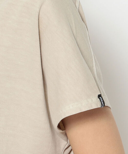 MANASTASH（マナスタッシュ）の「MANASTASH/マナスタッシュ　W-s PIGMENT SKIPPER DRESS（ワンピース・レディース・ライトブルー/ブラック/サンドベージュ・MEDIUM）」の7枚目の写真