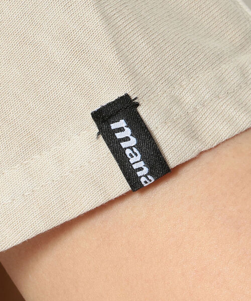 MANASTASH（マナスタッシュ）の「MANASTASH/マナスタッシュ　W-s PIGMENT SKIPPER DRESS（ワンピース・レディース・ライトブルー/ブラック/サンドベージュ・MEDIUM）」の8枚目の写真