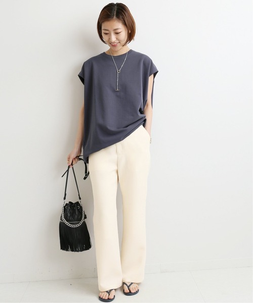 IENA（イエナ）の「R/P ウォッシャブルイージーパンツ◆（その他パンツ・レディース・ネイビー/アイボリー・40/38/36/34）」の12枚目の写真