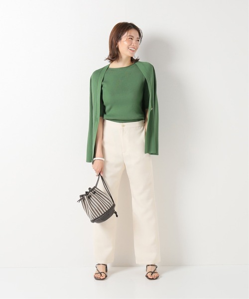 IENA（イエナ）の「R/P ウォッシャブルイージーパンツ◆（その他パンツ・レディース・ネイビー/アイボリー・40/38/36/34）」の9枚目の写真