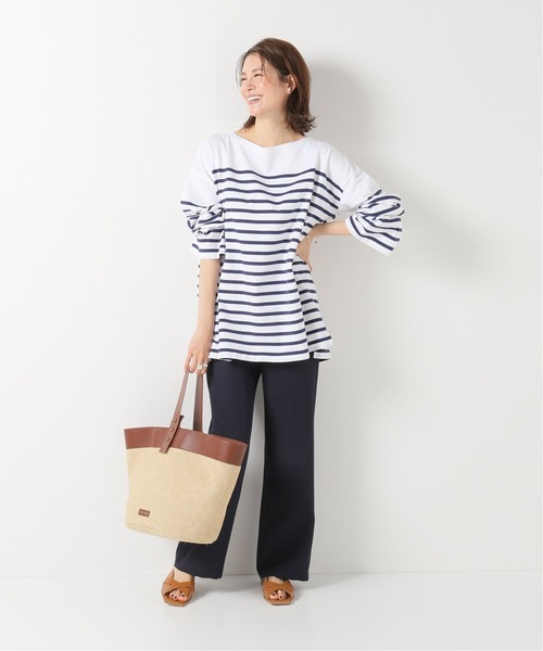 IENA（イエナ）の「R/P ウォッシャブルイージーパンツ◆（その他パンツ・レディース・ネイビー/アイボリー・40/38/36/34）」の14枚目の写真