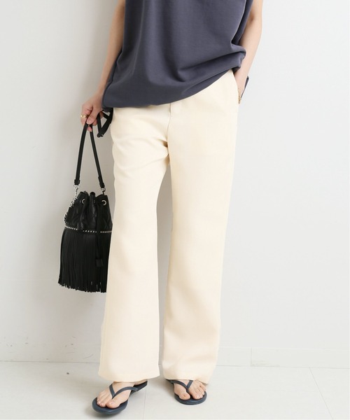 IENA（イエナ）の「R/P ウォッシャブルイージーパンツ◆（その他パンツ・レディース・ネイビー/アイボリー・40/38/36/34）」の8枚目の写真