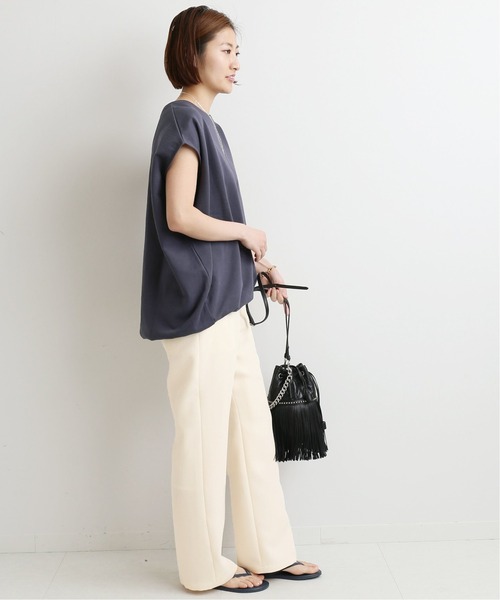 IENA（イエナ）の「R/P ウォッシャブルイージーパンツ◆（その他パンツ・レディース・ネイビー/アイボリー・40/38/36/34）」の4枚目の写真