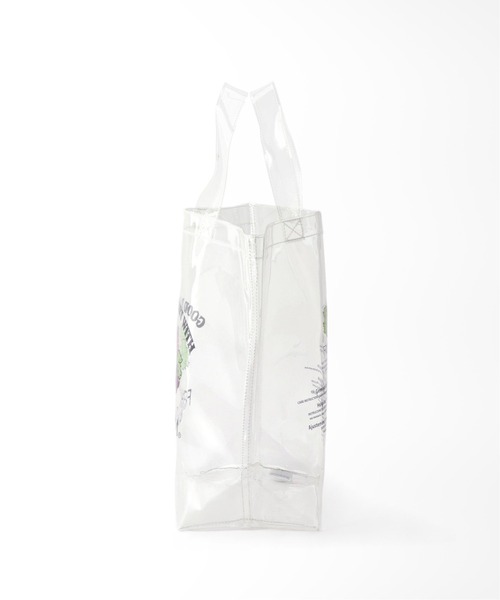 Simplicite(サンプリシテ)の「【FRUIT OF THE LOOM / フルーツオブザルーム】CLEAR TOTE(トートバッグ・レディース・ホワイト・FREE)」の4枚目の写真