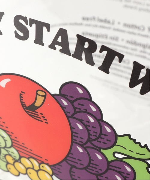 Simplicite(サンプリシテ)の「【FRUIT OF THE LOOM / フルーツオブザルーム】CLEAR TOTE(トートバッグ・レディース・ホワイト・FREE)」の2枚目の写真