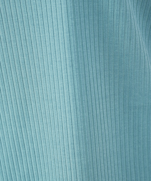 qualite(カリテ)の「ドット釦2WAYカットソー(Tシャツ/カットソー・レディース・ホワイト/ネイビー/モスグリーン・フリー)」の5枚目の写真