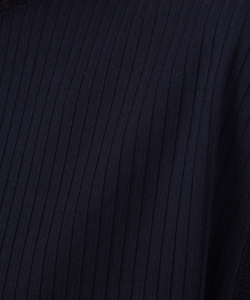 qualite(カリテ)の「ドット釦2WAYカットソー(Tシャツ/カットソー・レディース・ホワイト/ネイビー/モスグリーン・フリー)」の16枚目の写真