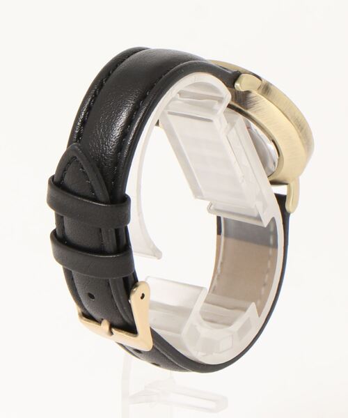 axes femme（アクシーズファム）の「バラ模様ラウンドウォッチ（アナログ腕時計・レディース・ブラック/ブラウン・MEDIUM）」の3枚目の写真