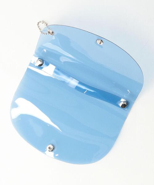 BEAUTY&YOUTH UNITED ARROWS（ビューティーアンドユースユナイテッドアローズ）の「BY スクエアメッシュ クリアハンドルトートバッグ ◆（トートバッグ・レディース・ライトグレー/オリーブ・FREE）」の16枚目の写真