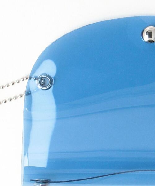 BEAUTY&YOUTH UNITED ARROWS（ビューティーアンドユースユナイテッドアローズ）の「BY スクエアメッシュ クリアハンドルトートバッグ ◆（トートバッグ・レディース・ライトグレー/オリーブ・FREE）」の17枚目の写真