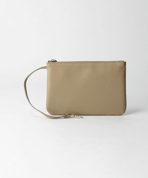 BEAUTY&YOUTH UNITED ARROWS（ビューティーアンドユースユナイテッドアローズ）の「BY スクエアメッシュ クリアハンドルトートバッグ ◆（トートバッグ・レディース・ライトグレー/オリーブ・FREE）」の19枚目の写真