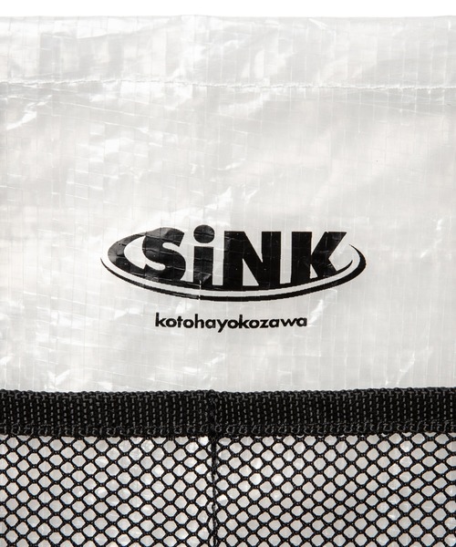 SINK kotohayokozawa(シンク コトハヨコザワ)の「PICNIC SHEET SACOCHE(ショルダーバッグ・レディース・ベージュ/シルバーグレー/クリア・FREE)」の11枚目の写真