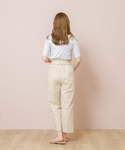 flower（フラワー）の「ナチュラルフリルパンツ（その他パンツ・レディース・アイボリー/グリーン・FREE）」の16枚目の写真