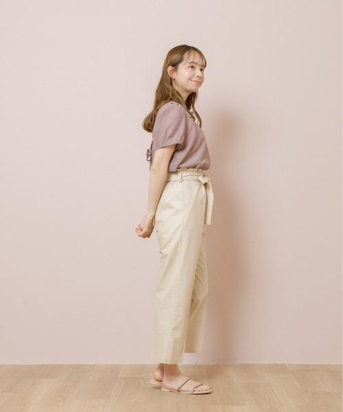 flower（フラワー）の「ナチュラルフリルパンツ（その他パンツ・レディース・アイボリー/グリーン・FREE）」の20枚目の写真