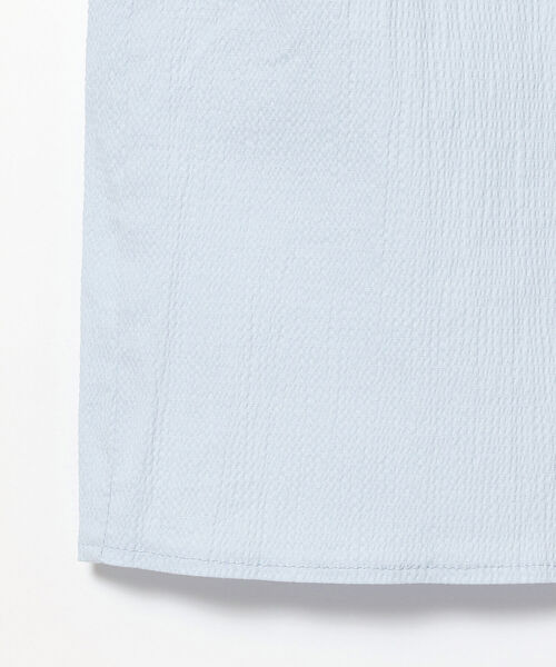 Ray BEAMS(レイビームス)の「sister jane / Notes Oversized Collar Blouse(シャツ/ブラウス・レディース・サックスブルー・ONE SIZE)」の6枚目の写真