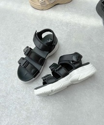 AS KNOW AS plus | ♪バックルって厚底スポサン(サンダル)