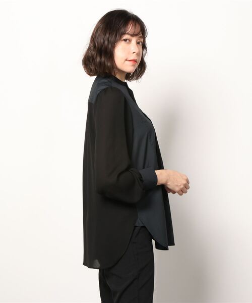 SueUNDERCOVER（スーアンダーカバー）の「SU2A1405（シャツ/ブラウス・レディース・ミント/ブラック/ホワイト・1/2/3）」の10枚目の写真