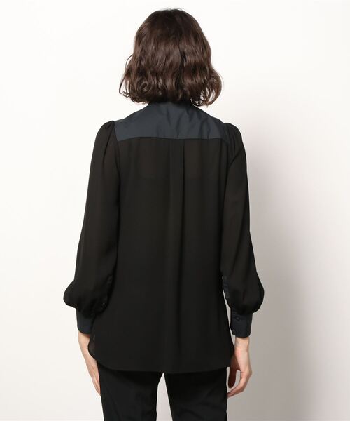 SueUNDERCOVER（スーアンダーカバー）の「SU2A1405（シャツ/ブラウス・レディース・ミント/ブラック/ホワイト・1/2/3）」の11枚目の写真