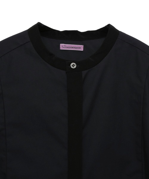 SueUNDERCOVER（スーアンダーカバー）の「SU2A1405（シャツ/ブラウス・レディース・ミント/ブラック/ホワイト・1/2/3）」の5枚目の写真