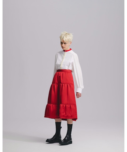 SueUNDERCOVER（スーアンダーカバー）の「SU2A1405（シャツ/ブラウス・レディース・ミント/ブラック/ホワイト・1/2/3）」の8枚目の写真