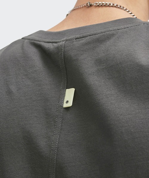 INFLATION(インフレーション)の「INFLATION(インフレーション)カットオフクルーネックタンクトップ カットソー ノースリーブ(タンクトップ・メンズ・ホワイト/チャコールグレー/カーキ/ライトグリーン・M/L/XL)」の14枚目の写真