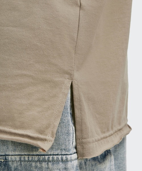 INFLATION(インフレーション)の「INFLATION(インフレーション)カットオフクルーネックタンクトップ カットソー ノースリーブ(タンクトップ・メンズ・ホワイト/チャコールグレー/カーキ/ライトグリーン・M/L/XL)」の15枚目の写真