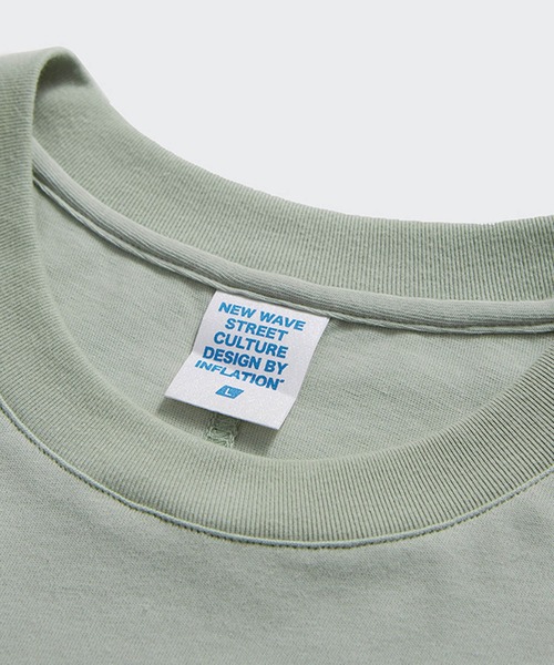 INFLATION(インフレーション)の「INFLATION(インフレーション)カットオフクルーネックタンクトップ カットソー ノースリーブ(タンクトップ・メンズ・ホワイト/チャコールグレー/カーキ/ライトグリーン・M/L/XL)」の12枚目の写真