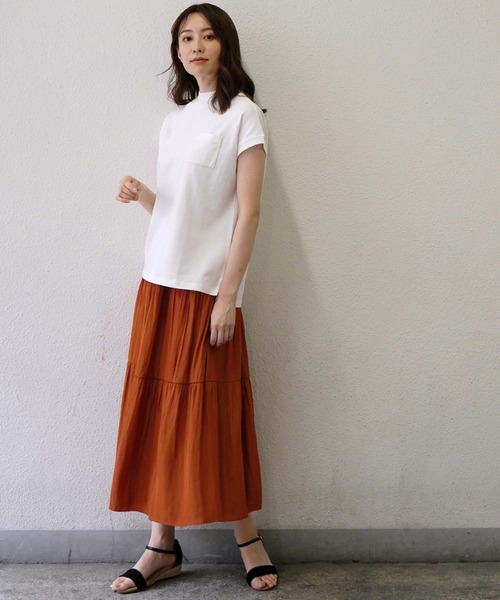 ikka（イッカ）の「ティアードリバーシブルスカート（スカート）」 - WEAR