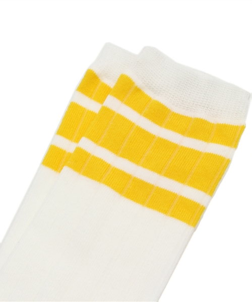 WEGO(ウィゴー)の「WEGO/ベーシックラインソックス(ソックス/靴下・メンズ・その他1・FREE)」の2枚目の写真